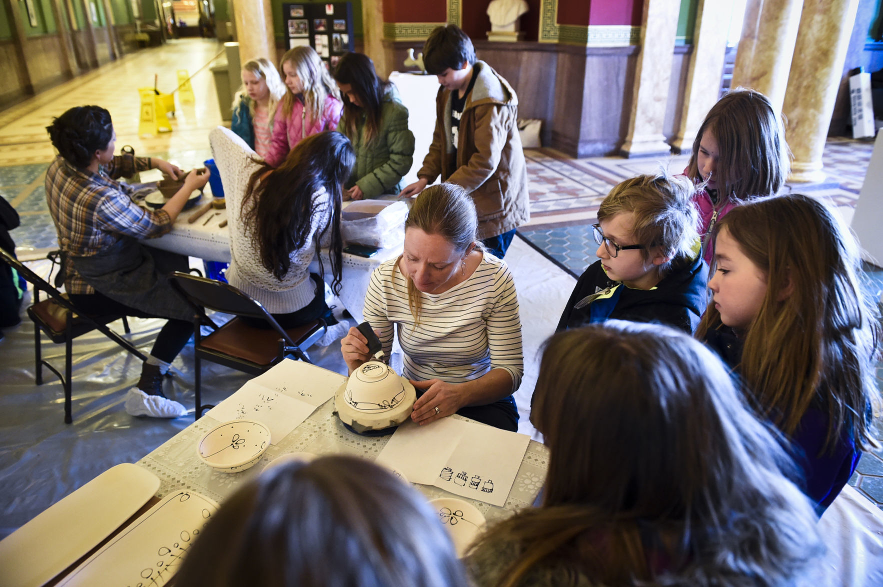 Clay day at the Capitol